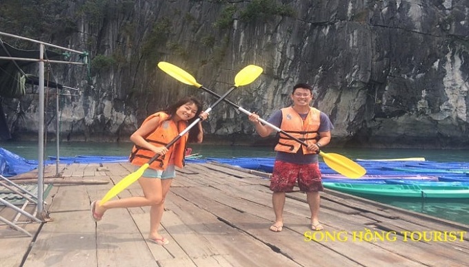 Chèo thuyền kayak Hạ
Long
